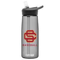 USC Trojans Camelbak Eddy Charcoal SC Interlock Baseball Water Bottle